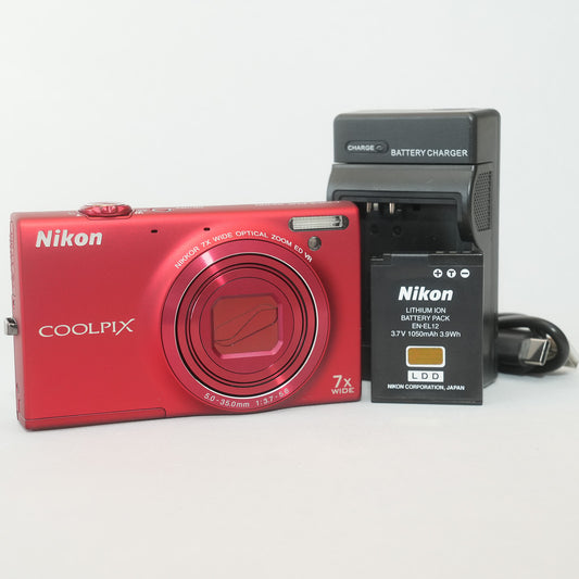 [ Excellent ] Nikon Coolpix S6100